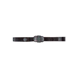 Rare Vintage ARIAT Brown Leather Belt Y2K Size L